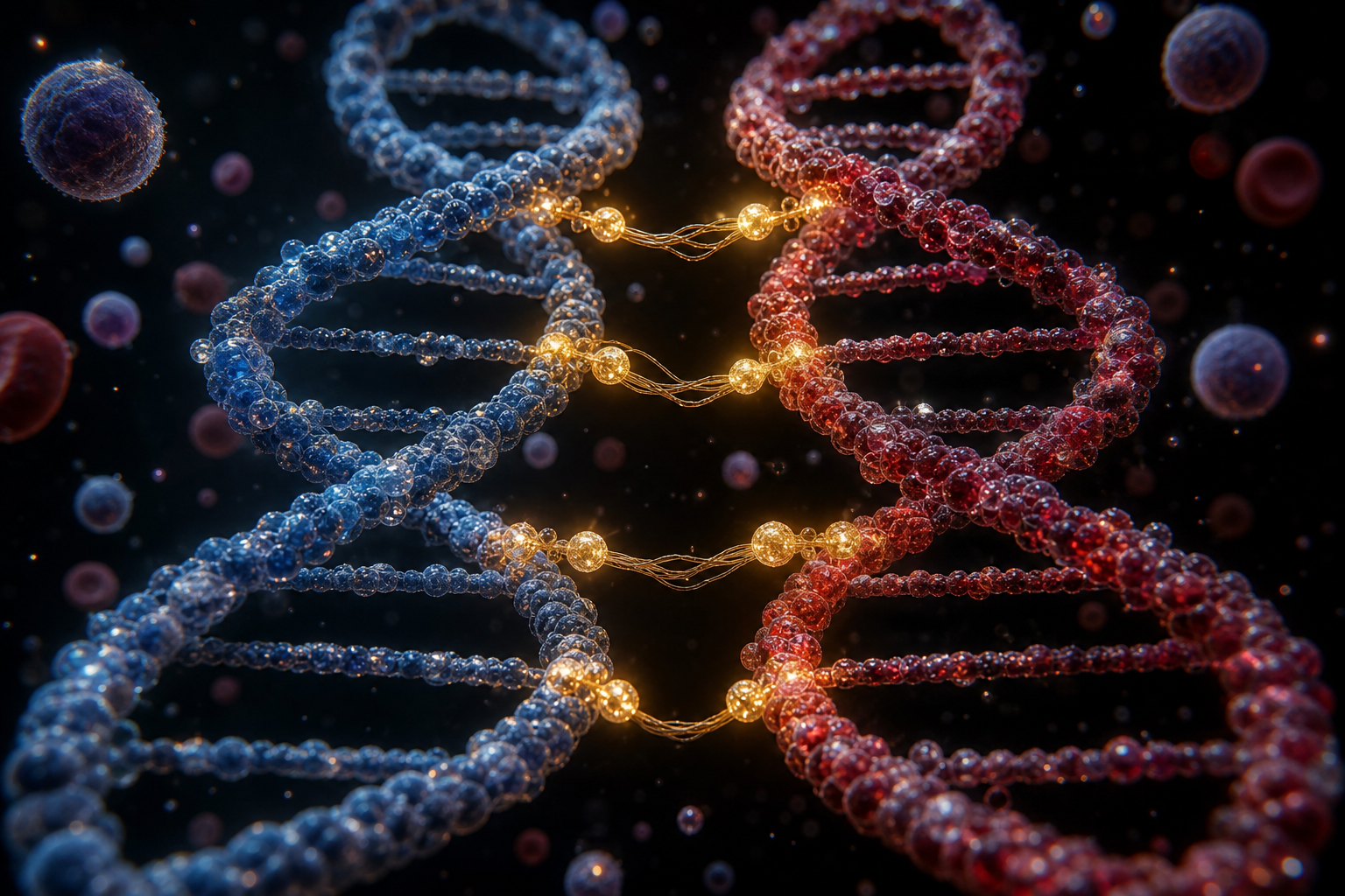 Identidad molecular donador-receptor